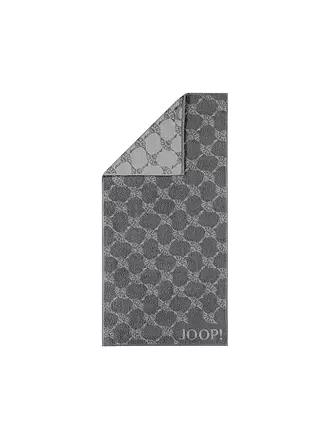 JOOP | Handtuch "Cornflower" 50x100cm (silber) | grau